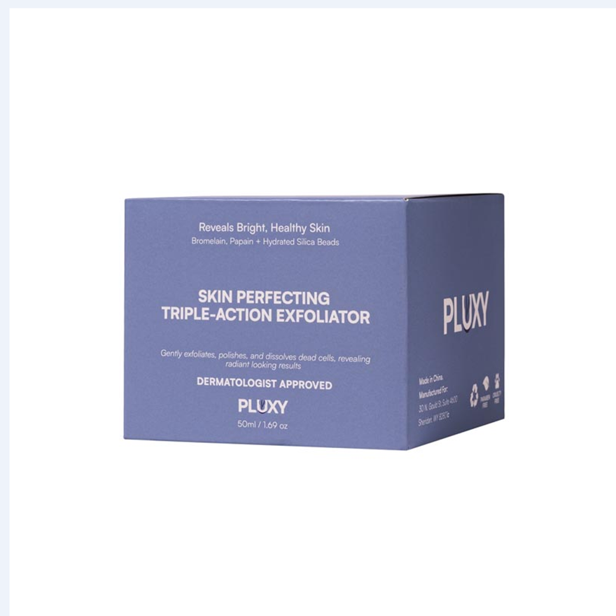 Pluxy - Skin Perfecting Triple-action Exfoliator