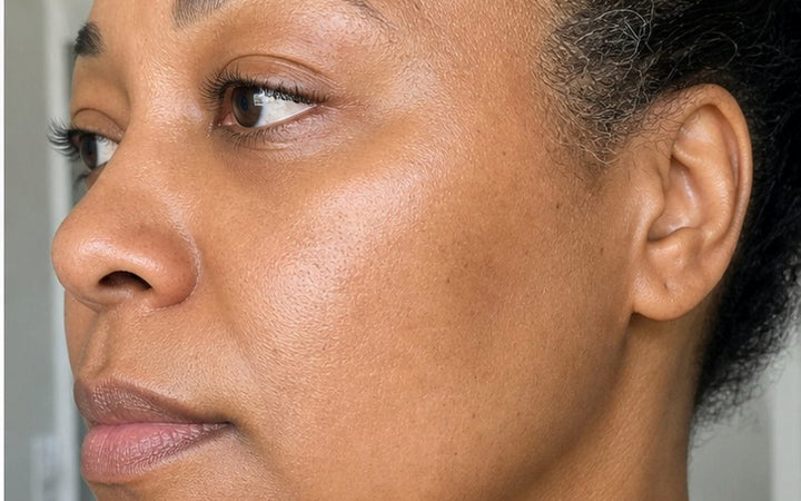 Smoother looking cheek and jawline after root removal